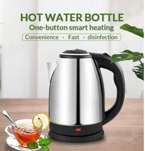 2 Litre Imported Electric Kettle With Stainless Steel Body