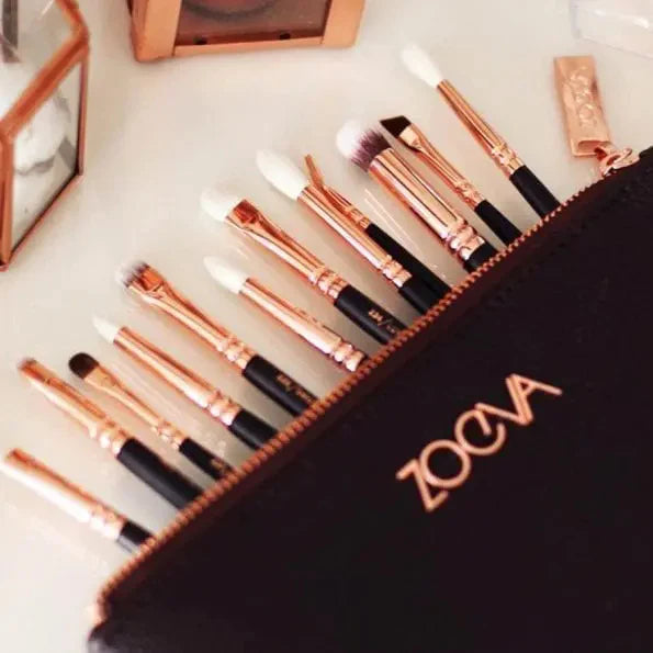 Zoeva 15 Piece Makeup Brushes With Pouch